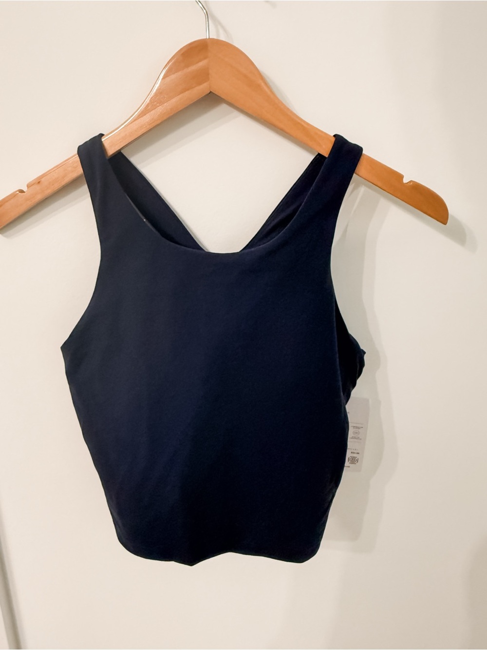 Athleta Purpose Black Crop Bra